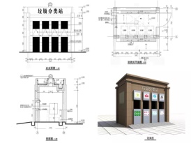 小區(qū)門口垃圾房